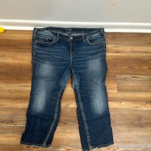 Silver jeans size 20